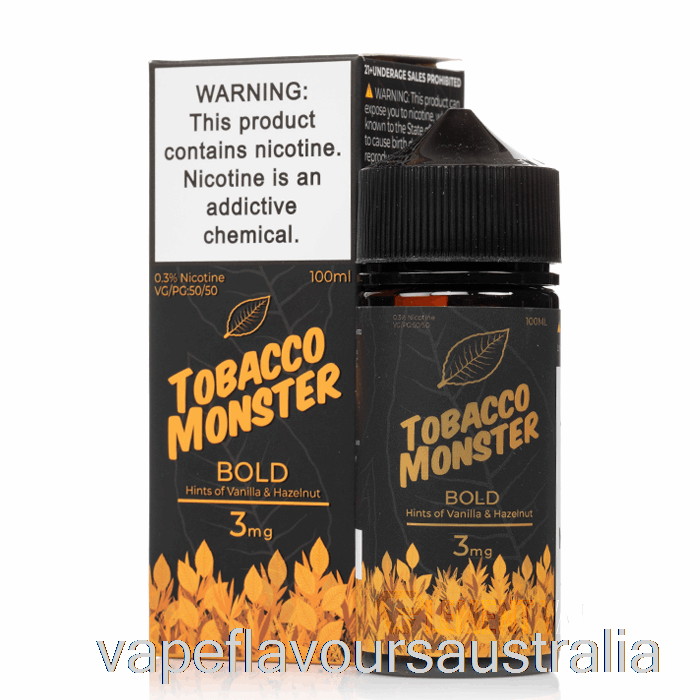 Vape Australia Bold - Tobacco Monster - 100mL 12mg